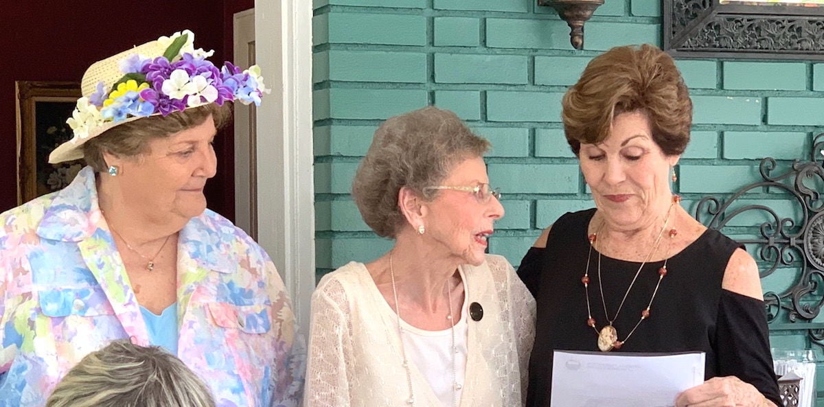 GFWC Service Guild of Covington member receives 50-year pin